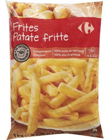 1kg Frites Friteuse Carrefour