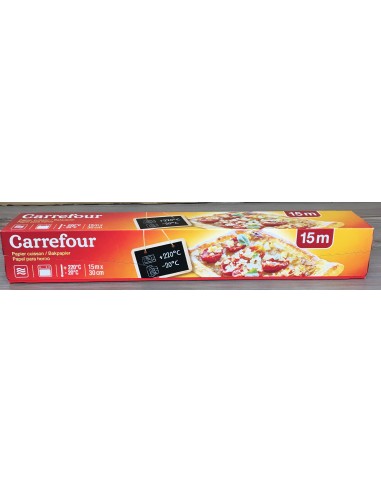 15M Papier Cuisson Carrefour