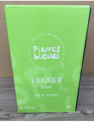 5L Pierres Bleues Viognier Blanc13%
