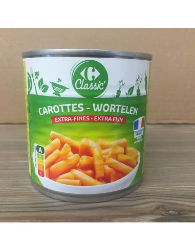 400gr Carottes Extra-fines Carrefour...
