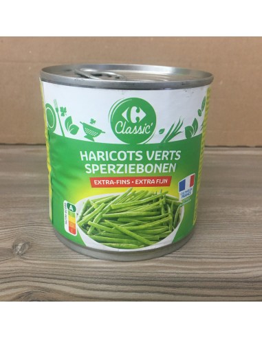 400gr Haricots Verts Carrefour Classic'