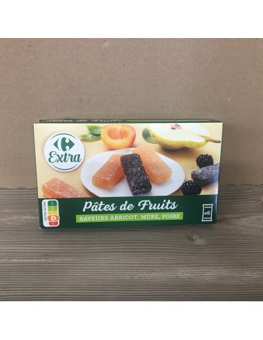 180gr Pâtes de Fruits Carrefour Extra