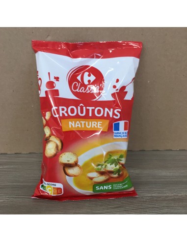 90gr Croûtons Nature Carrefour Classic'