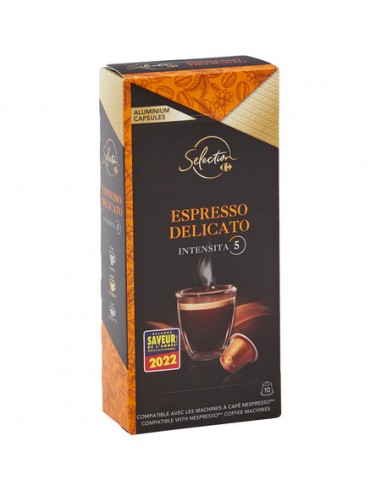 10 Capsules Espresso N5 Carrefour...
