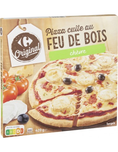 420gr pizza Chèvre Carrefour Original