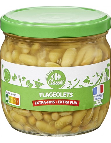 330gr Flageolets Carrefour Classic'