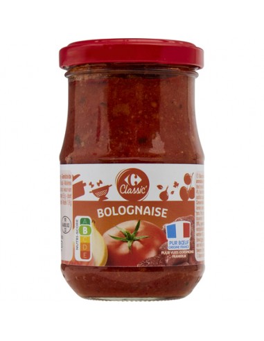 190gr Sauce Bolognaise Carrefour...