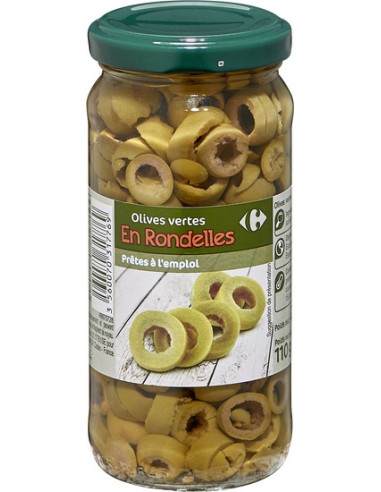 230gr Olives Vertes en Rondelles...