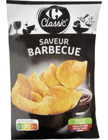 135gr Chips Barbecue Carrefour Classic'