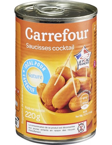 400gr Saucisses Cocktail Carrefour...