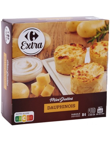 4*120gr Mini Gratins Dauphinois...