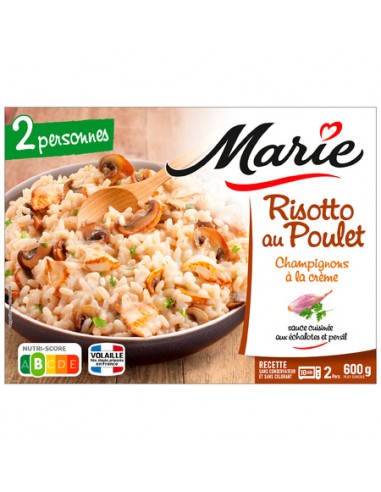 600gr Risotto au Poulet & Champignons...