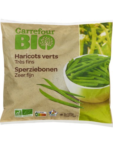 600gr Haricots Verts Carrefour Bio