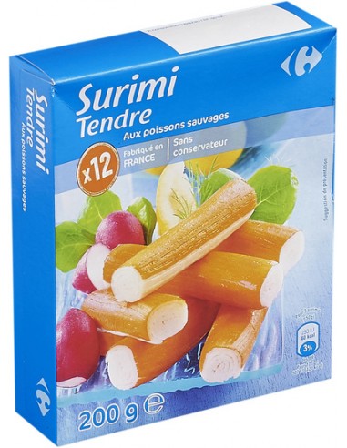 200gr Surimi Tendre Carrefour Classic'