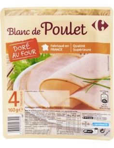 160gr Blanc de poulet...