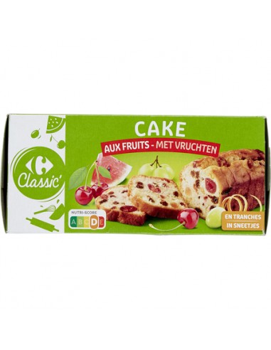 300gr Cake aux Fruits Carrefour Classic'