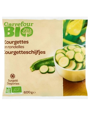 600gr Courgettes Carrefour Bio
