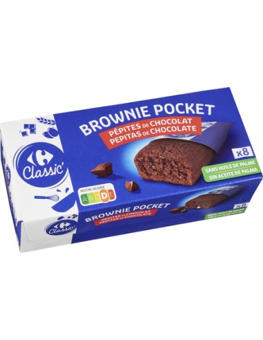 240gr Brownies Pocket Carrefour Classic'