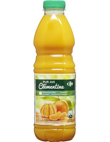 1l Pur jus de Clémentine Carrefour Extra