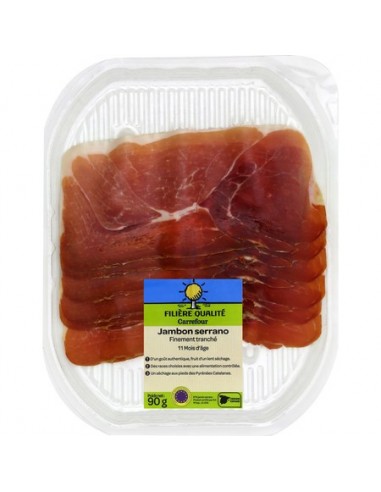 90gr Jambon Serrano Carrefour