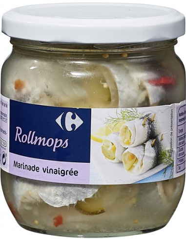 200gr Rollmops au Vinaigre Carrefour...