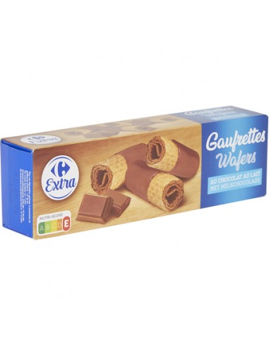 125gr Gaufrettes au Chocolat au lait...