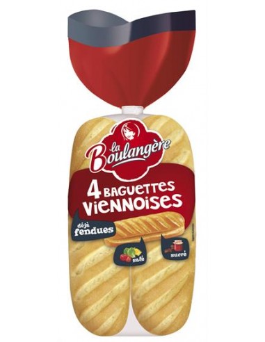 4 Baguettes Viennoises La boulangère