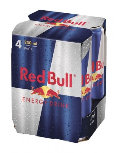 4*25cl Red Bull Energy